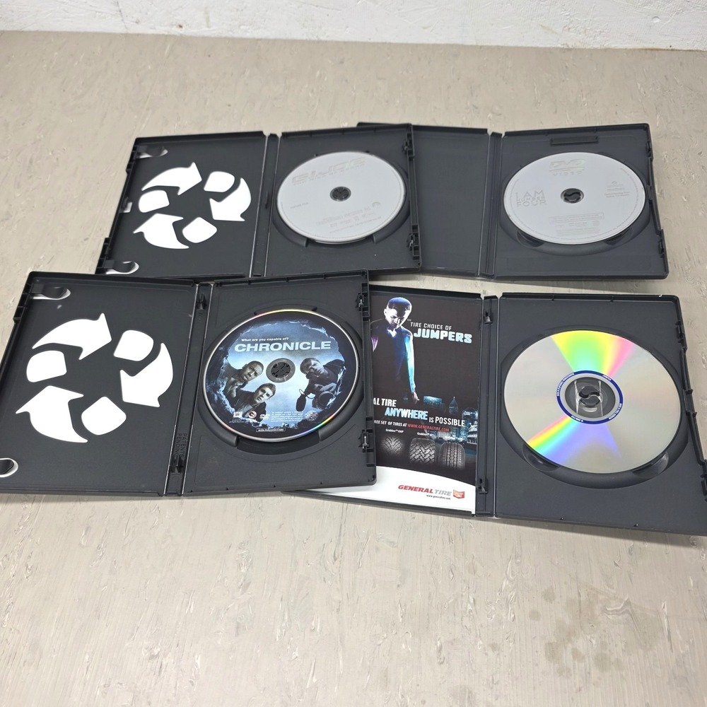 Sci-Fi Action DVD Lot of 4 - Jumper, Chronicle, I Am Number Four, G.I. Joe - Picture 3 of 3